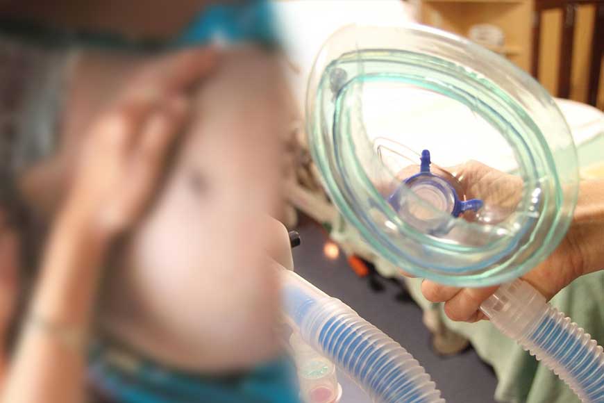 Laughing Gas used for first time in delivery!
