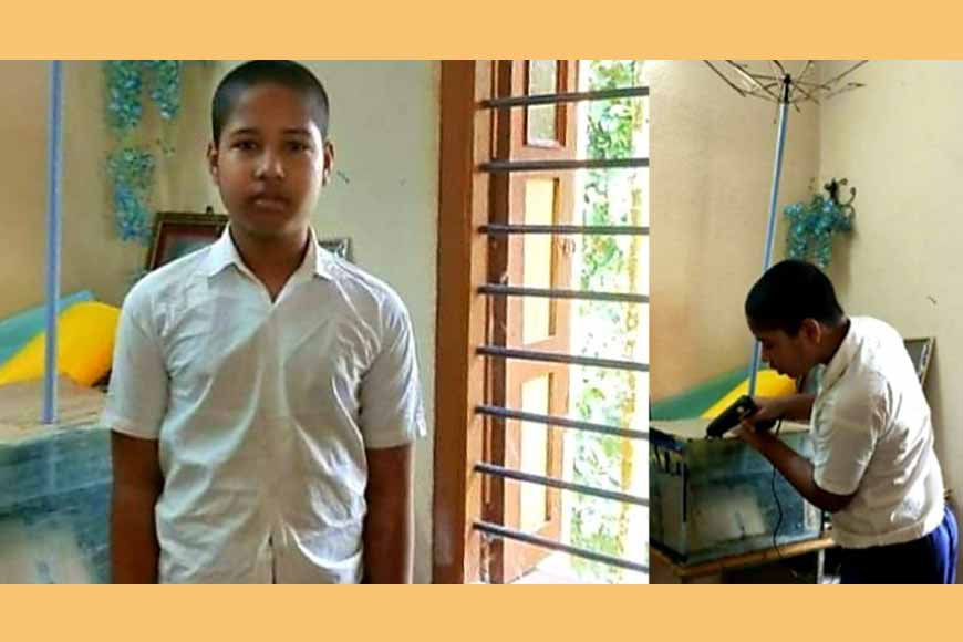 Class VI student of East Midnapore builds a â€˜Lightning resistant Umbrellaâ€™ to save lives