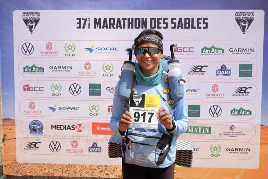 Mahasweta Ghosh: First Indian woman to complete worldâ€™s toughest ultra-marathon across Sahara