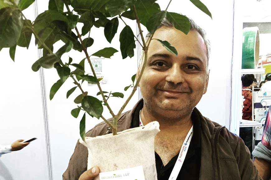 Subhajit Mukherjee leads â€œMission Greenâ€- Indiaâ€™s mango seed plantation drive