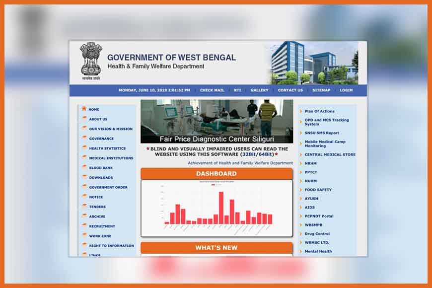 Online OPD appointments for state run hospitals in Bengal
