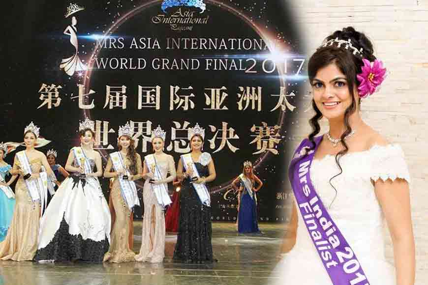 Rinku Bhakat, the woman from Purulia who won Mrs Asia Crown
