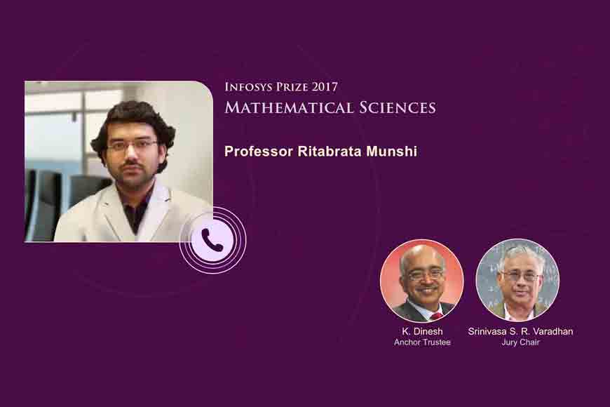 Infosys Mathematics Award goes to a Kolkata scientist
