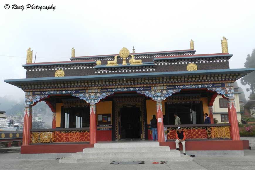 Walk along the misty trail to Kalimpongâ€™s Kagyu Thek Chen Ling Monastery