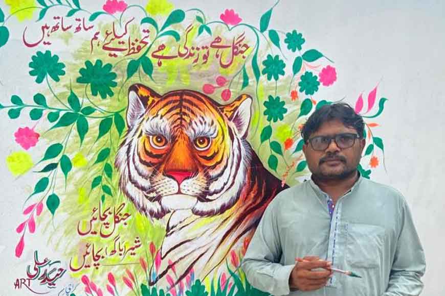 â€˜Truck Artâ€™ to be used to â€˜Save Tigersâ€™ of Sundarbans: Famous Pakistani Truck Artist joins