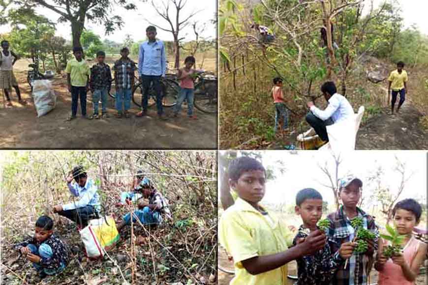 Child brigade in Ayodhya Hills make the region plastic free
