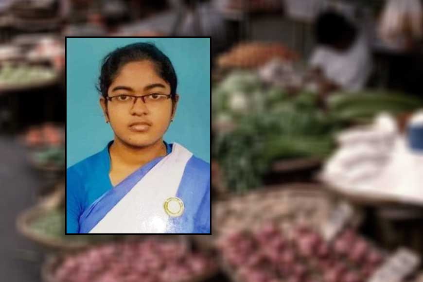 &nbsp;Vegetable vendor&rsquo;s daughter stands 3rd in Higher Secondary
