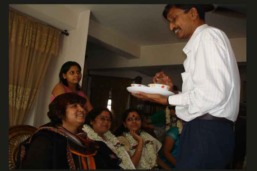 Author Taslima Nasreen celebrated Bon Phonta
