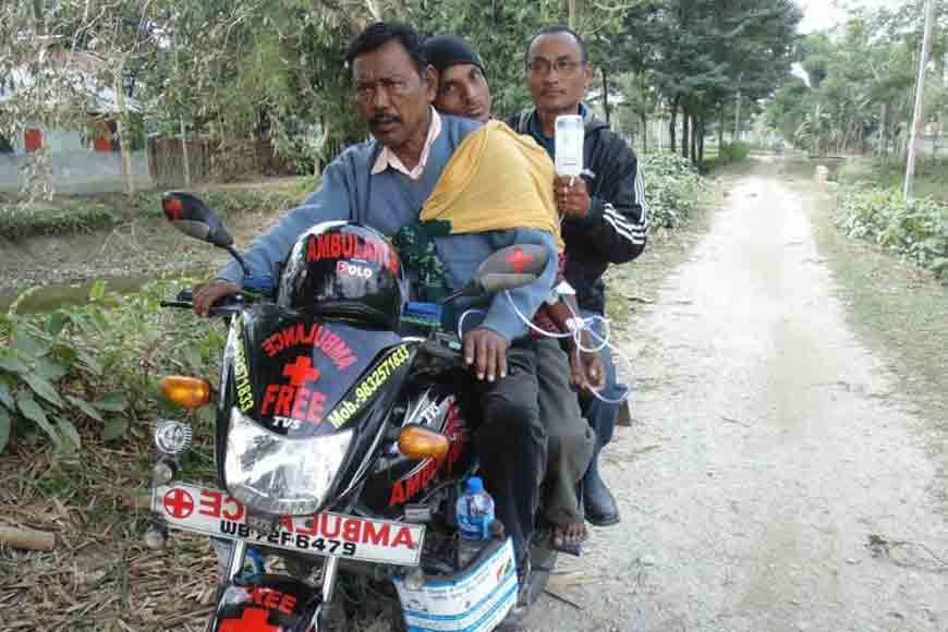 &nbsp;&lsquo;Ambulance Dada&rsquo; Karimul donates money of biopic to build bridge
