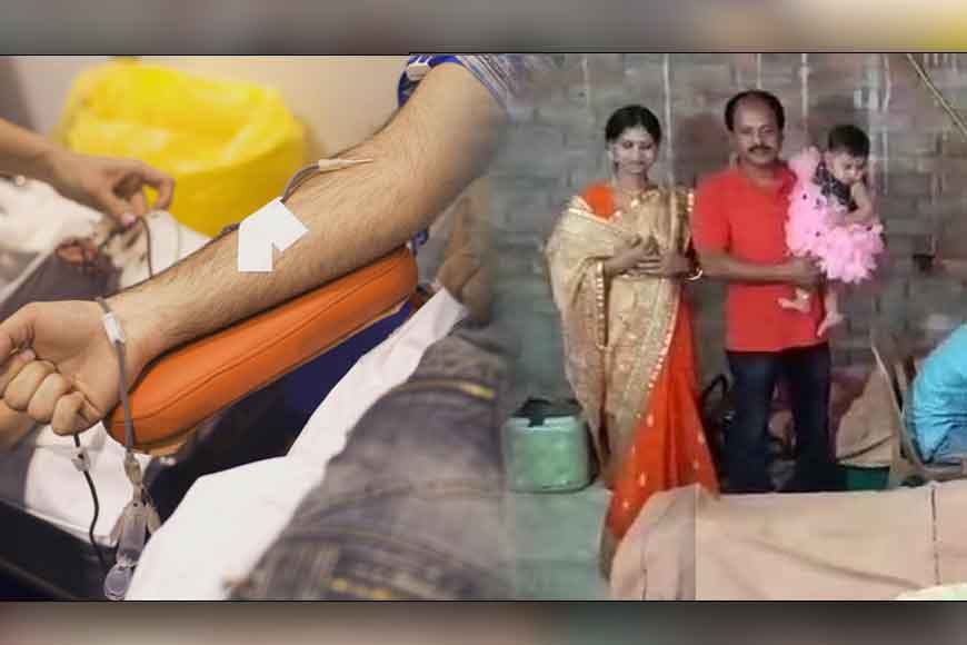 Father organizes blood donation camp on daughter&rsquo;s annaprasan
