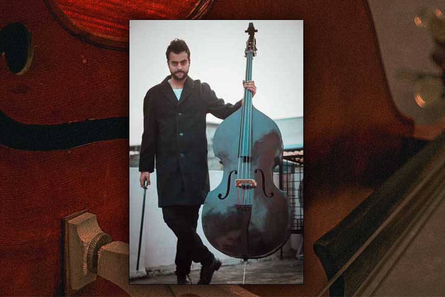 Talented Debjit Mahalanobis and his Double Bass wonder!
