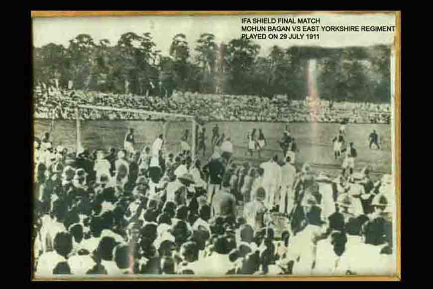 Fight of immortal 11 of &lsquo;1911&rsquo; Mohun Bagan on celluloid
